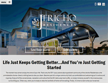 Tablet Screenshot of liveatjericho.com